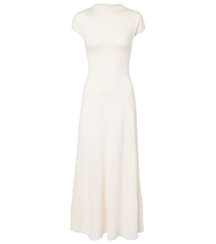 Photo: Tove Lenore knitted wool and silk midi dress