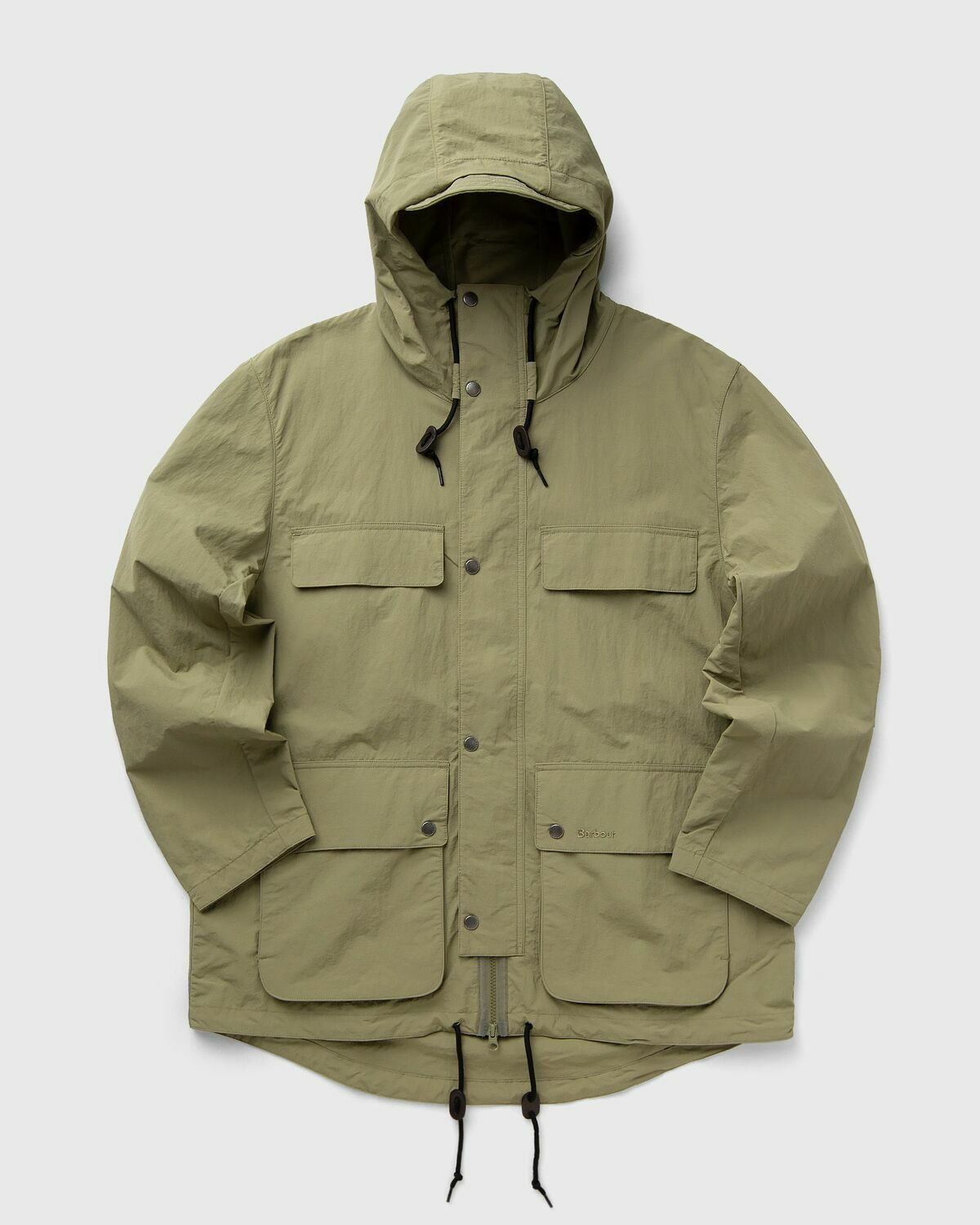 Barbour Re-Engineered Durham Jacket Green Mens Parka