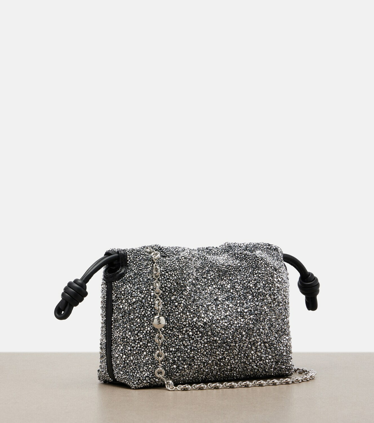 Loewe Flamenco Mini beaded clutch