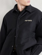 Visvim - Embroidered Wool and Silk-Blend-Twill Jacket - Black