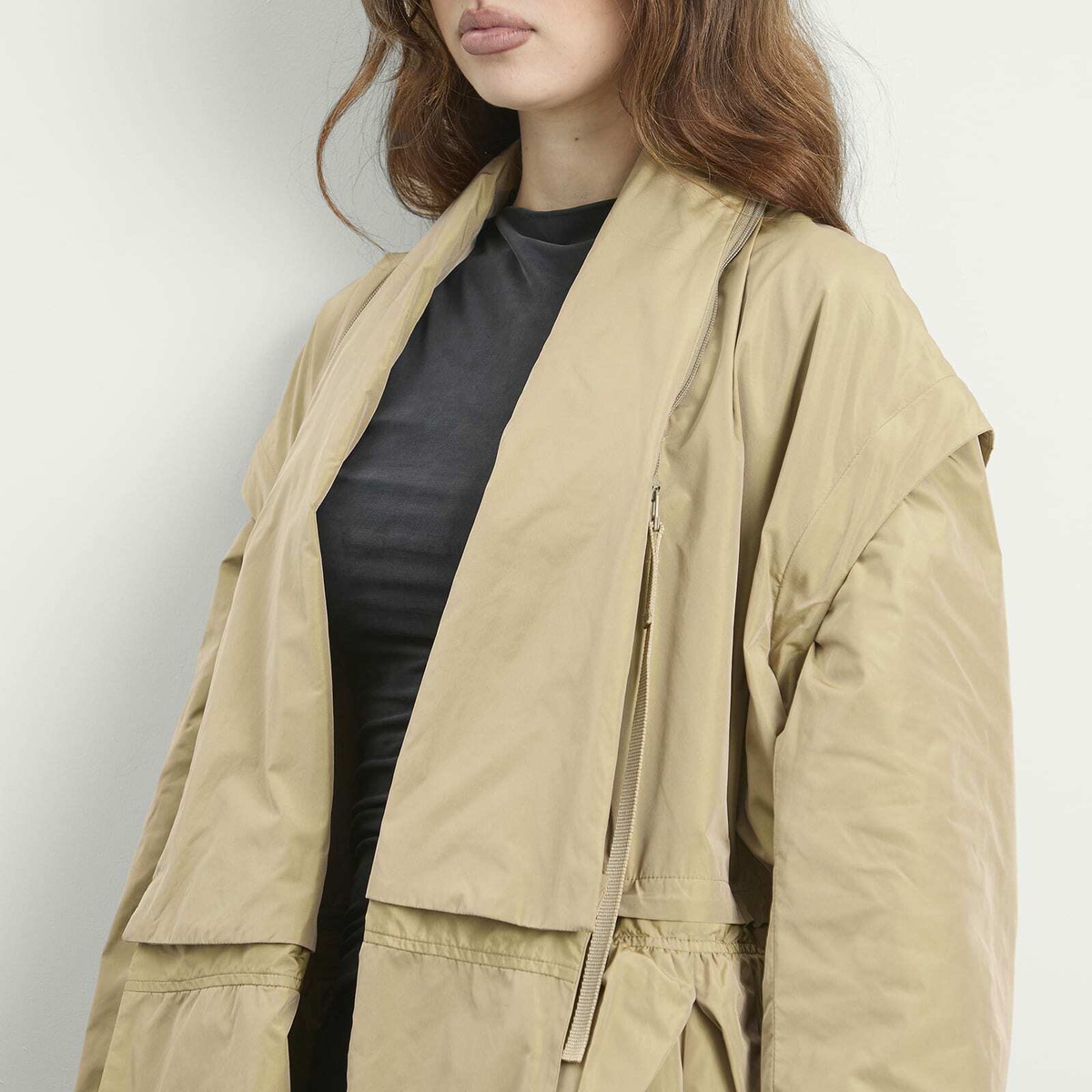 TOGA ARCHIVES Women's TOGA Memory Taffeta Jacket in Beige