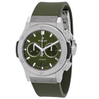 Hublot Classic Fusion Chronograph Titanium Automatic Green Dial Mens Watch 541.NX.8970.RX