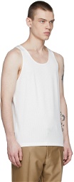 TOM FORD Off-White Fluid Viscose Tank Top