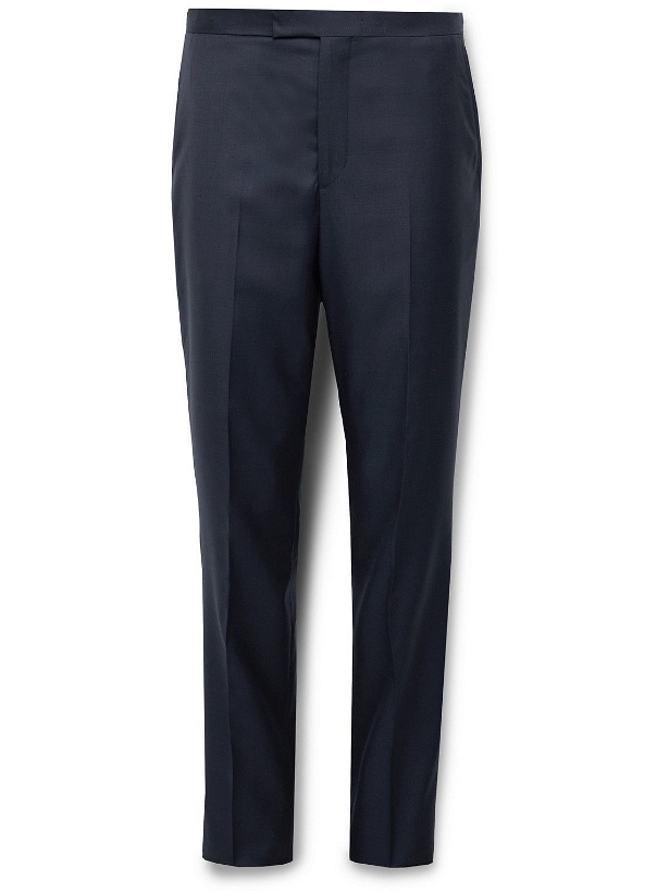 Photo: Favourbrook - Slim-Fit Wool Trousers - Blue