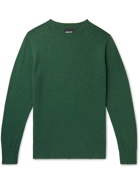 Howlin' - Wool and Cotton-Blend Sweater - Green