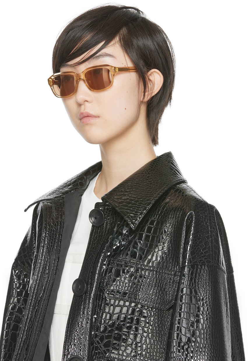 FLATLIST EYEWEAR Beige Sammys Sunglasses