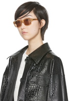 FLATLIST EYEWEAR Beige Sammys Sunglasses