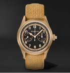 Montblanc - 1858 Monopusher Automatic Chronograph 42mm Bronze and NATO Watch, Ref. No. 125583 - Black