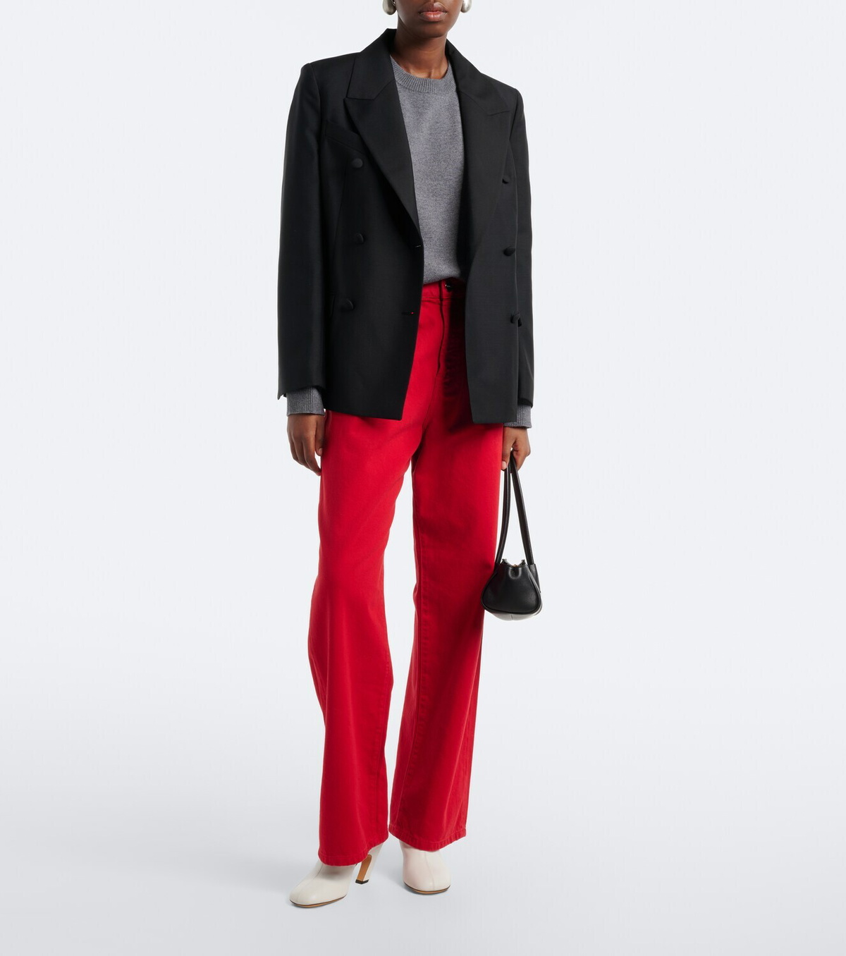 Róhe Wool and mohair blazer