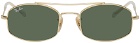 Ray-Ban Gold RB3719 Sunglasses