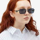 Prada Eyewear Women's PR A51S Sunglasses in Black 
