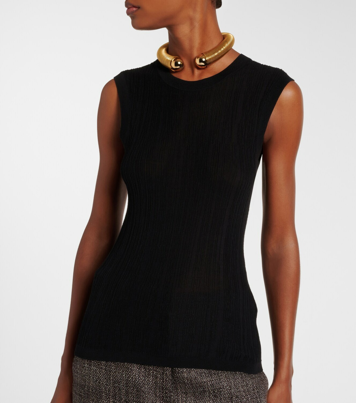 Joseph Calife silk and cotton tank top