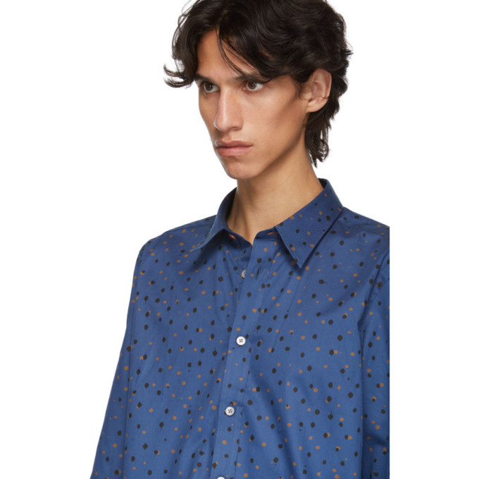 PS by Paul Smith Blue Tailored Fit Shirt PS by Paul Smith