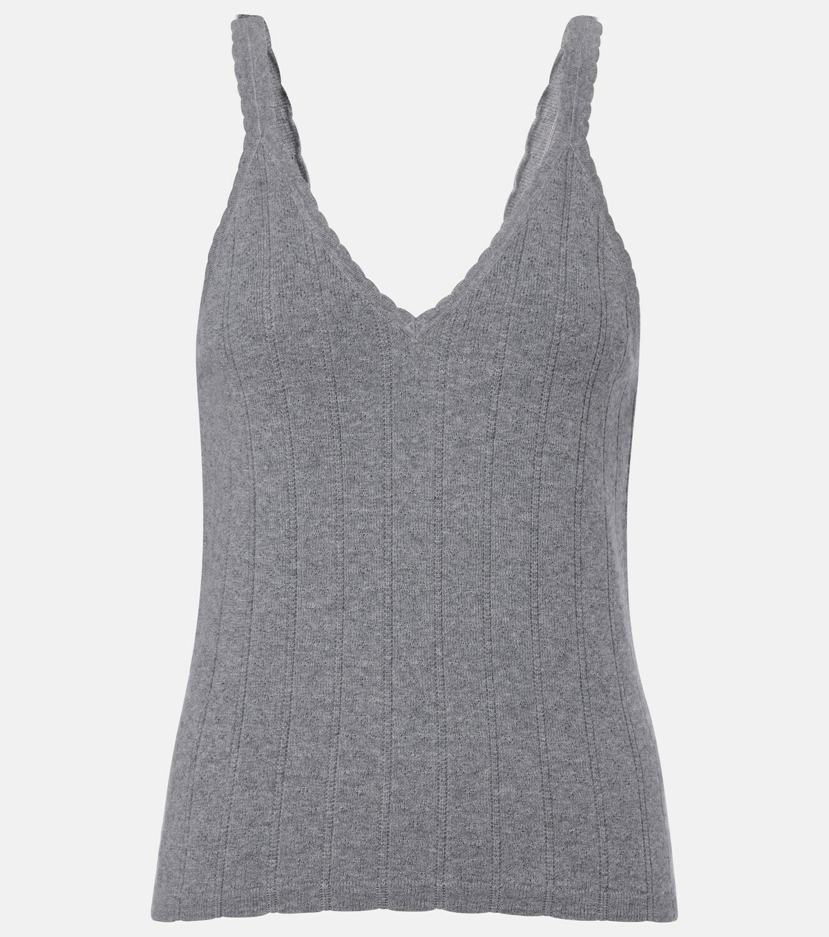 Lisa Yang Suni cotton and cashmere tank top