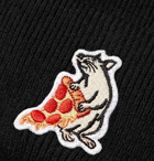 rag & bone - Logo-Appliquéd Knitted Beanie - Black