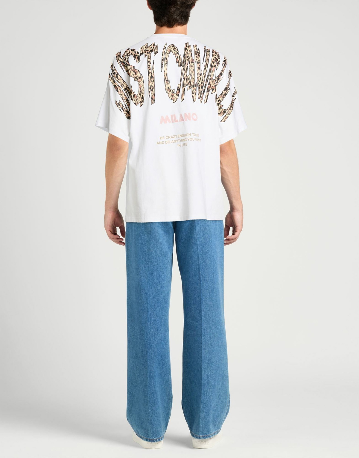 Just Cavalli Mens T-shirt in White