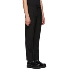 LHomme Rouge Black Comfort Trousers