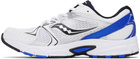 Saucony White & Blue Ride Millennium Sneakers