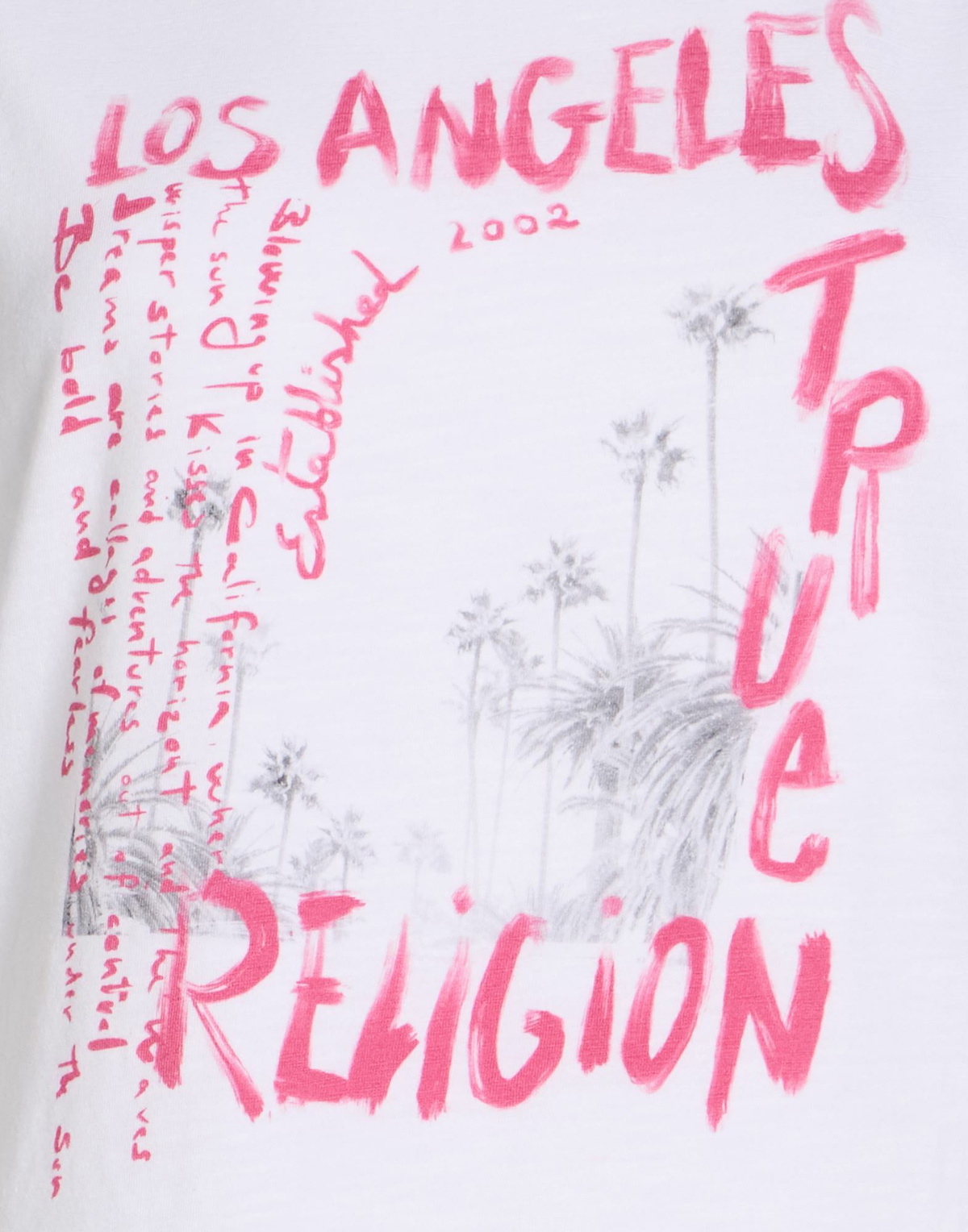 True Religion Womens T-shirt in White