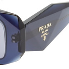 Prada Eyewear Women's PR 17WS Symbole Sunglasses in Blue