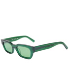 s.k manor hill Men's X Akila Sunglasses in Crystal Green