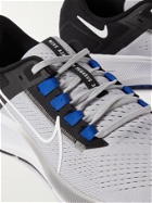 Nike Running - Air Zoom Pegasus 38 Rubber-Trimmed Mesh Running Sneakers - Gray