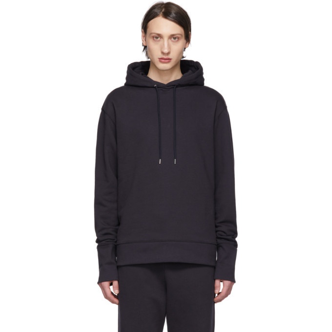 A-Plan-Application Navy Oversized Hoodie A-Plan-Application