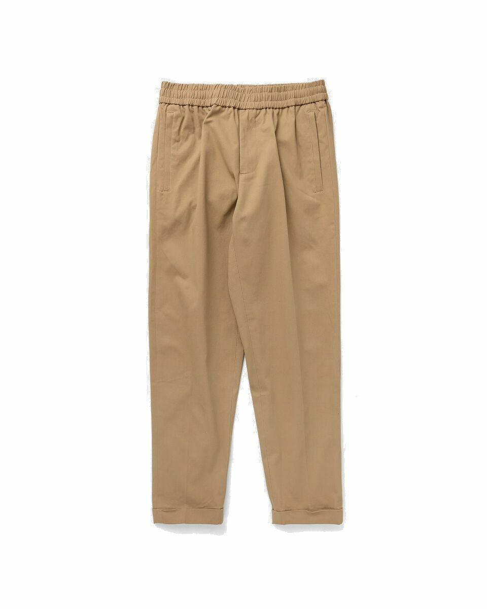 Photo: ølåf Slim Cotton Trouser Brown - Mens - Casual Pants