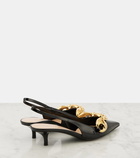 Gucci Marina leather pumps