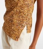 Isabel Marant Sebani asymmetric cotton T-shirt