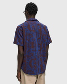 Oas Thenards Jiggle Cuba Terry Shirt Blue - Mens - Shortsleeves