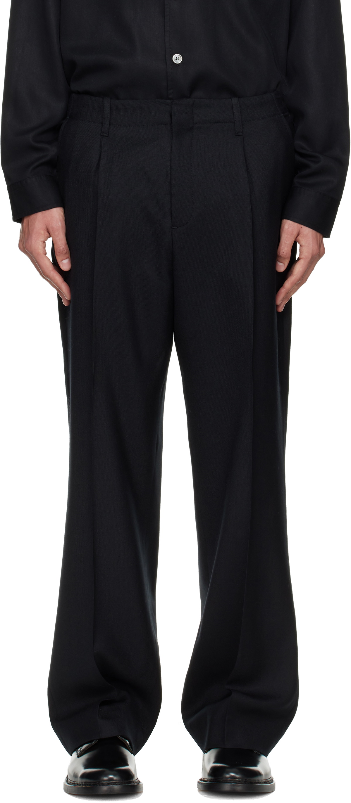 OUR LEGACY WORK SHOP Emporio Armani Beige Carico Trousers Our Legacy