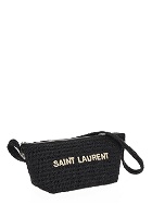 Saint Laurent Raffia Shoulder Bag