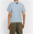 Human Made - Logo-Print Cotton-Jersey T-Shirt - Blue