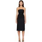 ANINE BING Black Tyla Midi Dress
