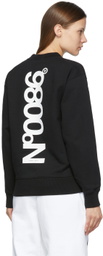Aitor Throup’s TheDSA Black 'N.0086' Crewneck Sweatshirt