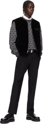 Givenchy Black Monogram 72 Reversible Vest