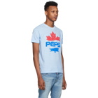 Dsquared2 Blue Pepsi Edition Dan Fit T-Shirt