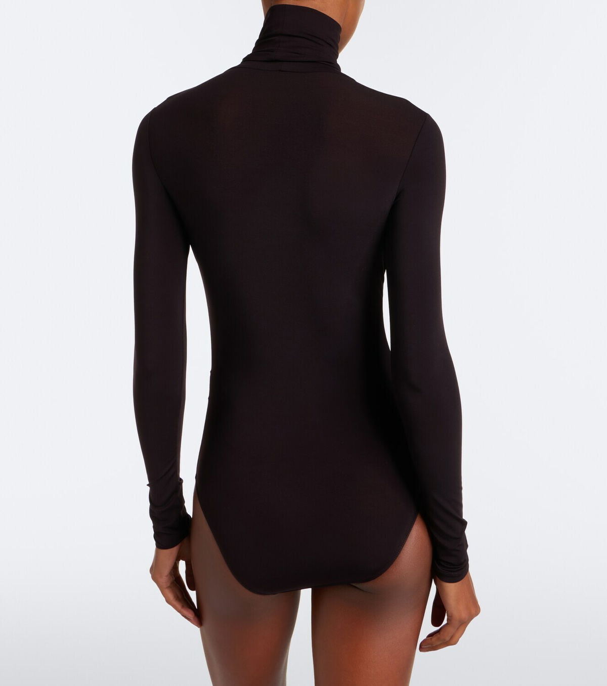 The Row Basile jersey turtleneck bodysuit