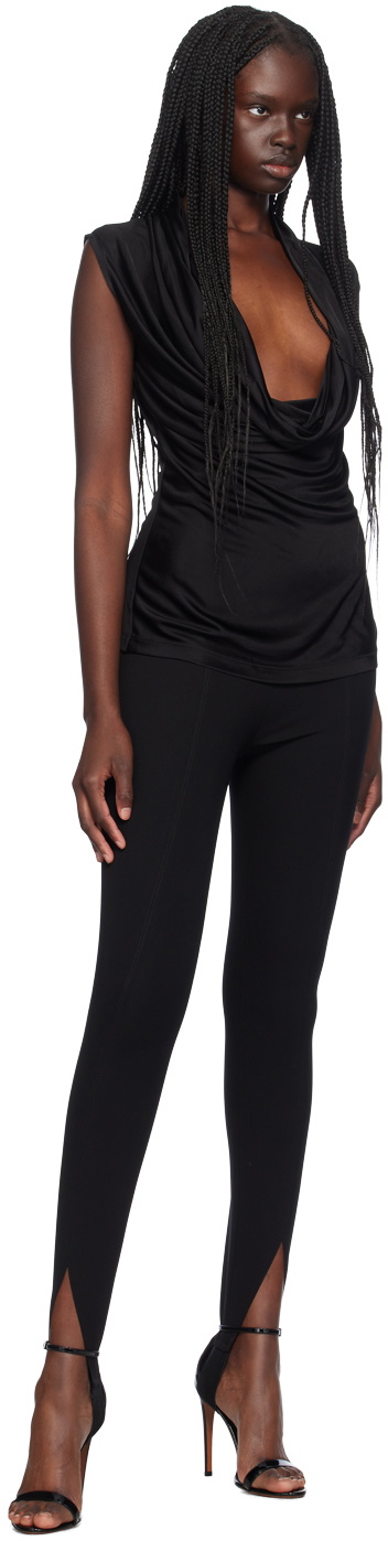 Atlein Black Stirrup Leggings
