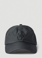 JW Anderson - Logo Embroidery Baseball Cap in Black