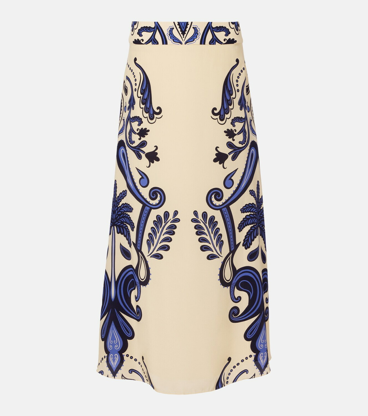 Johanna Ortiz Paisley silk maxi skirt