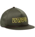 WTAPS - Militia Logo-Embroidered Twill Baseball Cap - Green