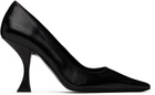BY FAR SSENSE Exclusive Black Viva Heels