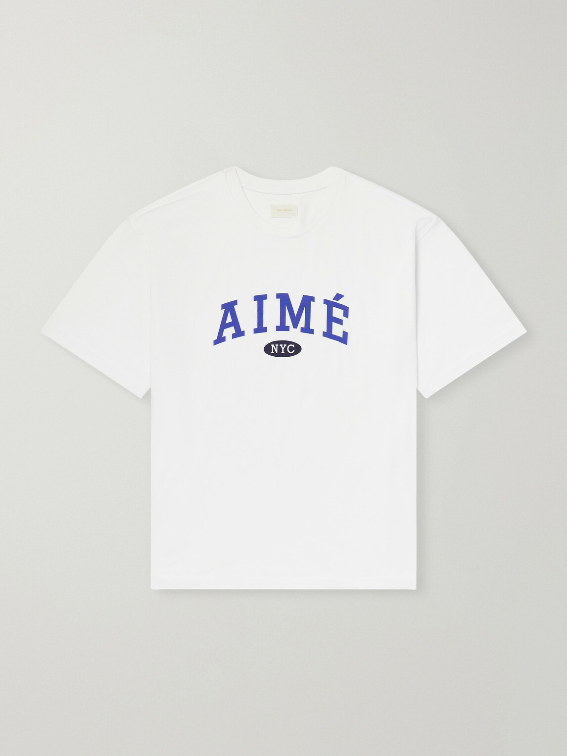 Aimé Leon Dore - Logo-Print Cotton-Jersey T-Shirt - White