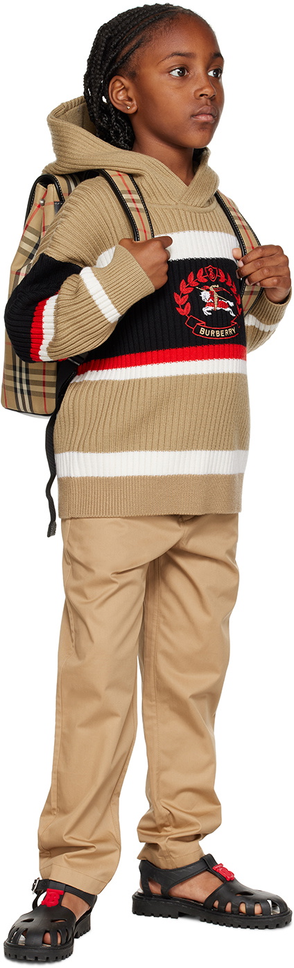 Burberry Kids Multicolor EKD Hoodie Burberry