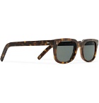 Kingsman - Culter and Gross Square-Frame Matte Tortoiseshell Acetate Sunglasses - Tortoiseshell