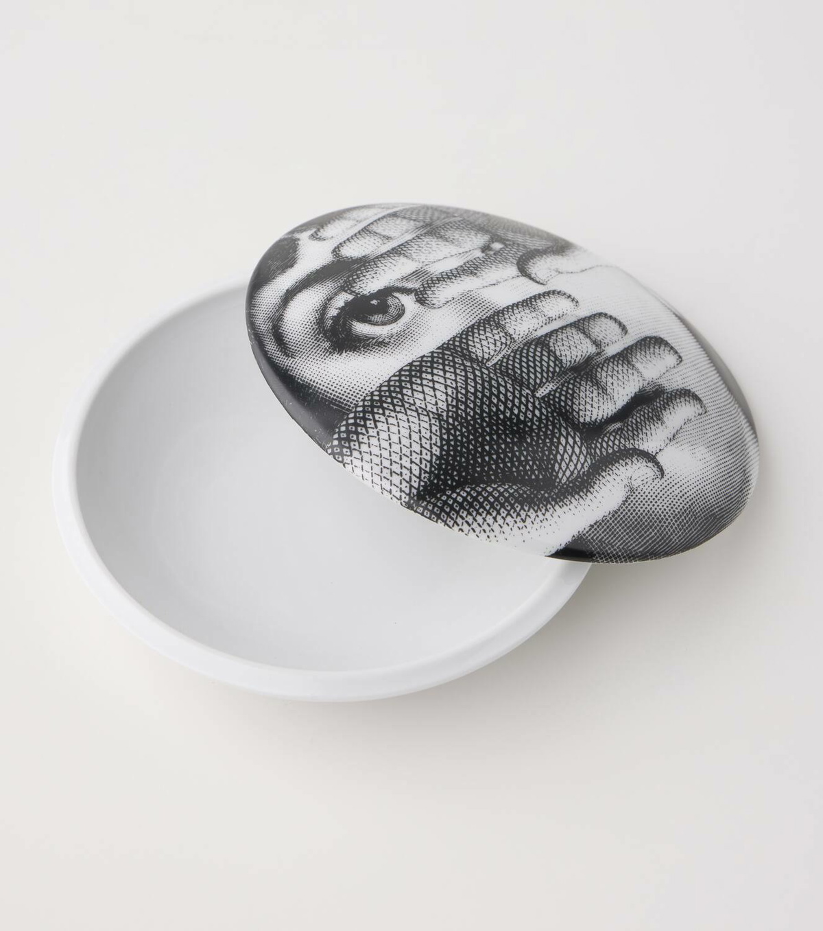 Fornasetti Tema e Variazioni porcelain container