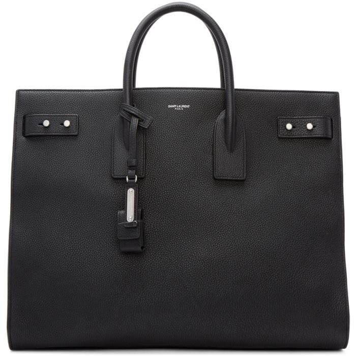 Photo: Saint Laurent Black Large Sac De Jour Tote 