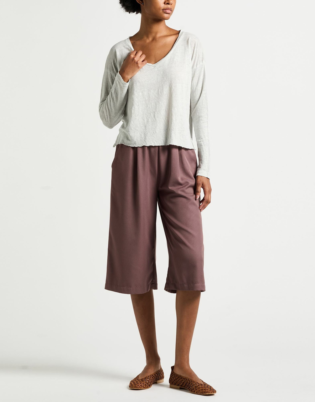 Crossley Womens T-shirt Light in Grey